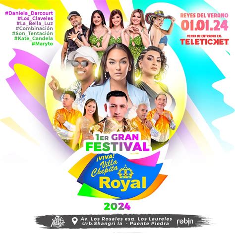chepita royal precio 2024|1er Festival .